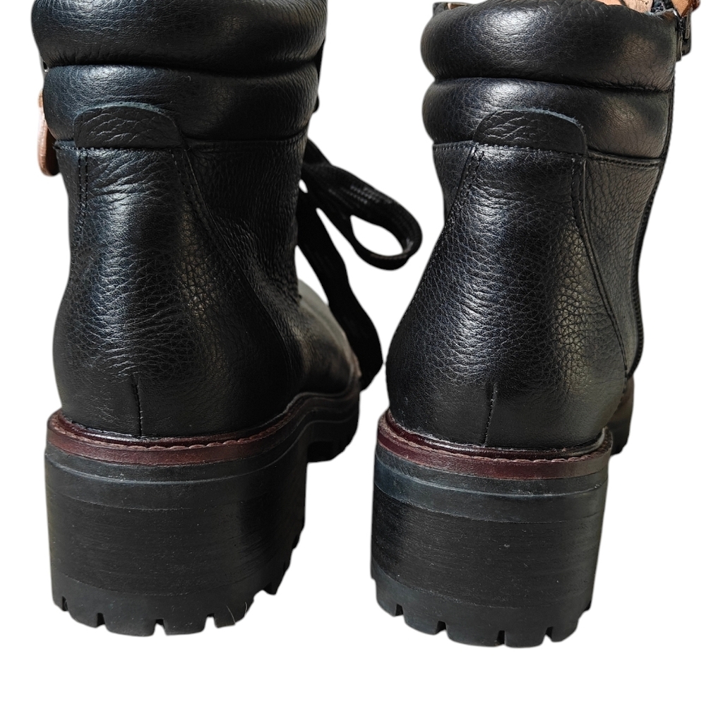 GENTLE SOULS BY KENNETH COLE NWOT Baillie 2.1 Combat Boot in Black Size 8M - Picture 8 of 12